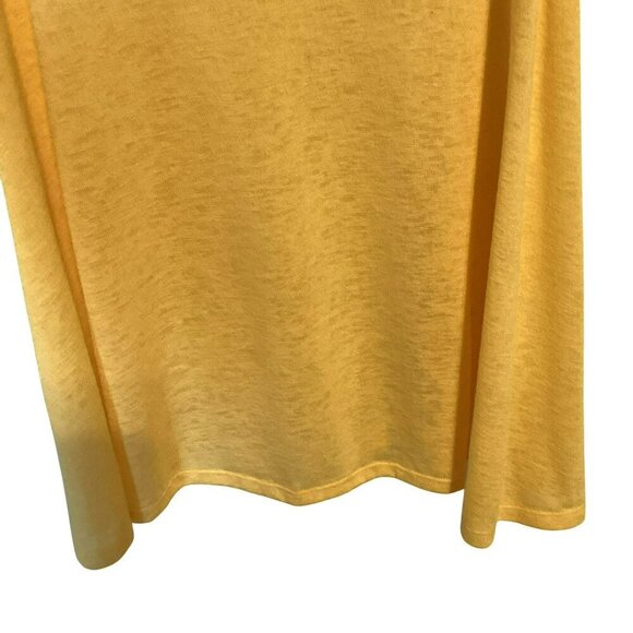 Sonoma Goods For Life Tank Top Flowy Lightweight Women's Sz Large Yellow Relaxed - Picture 4 of 7
